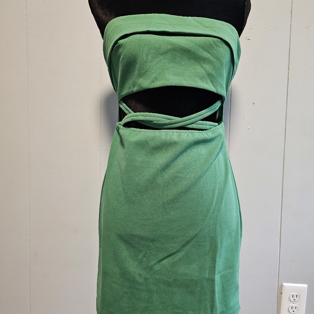 Hello Molly strapless mini dress